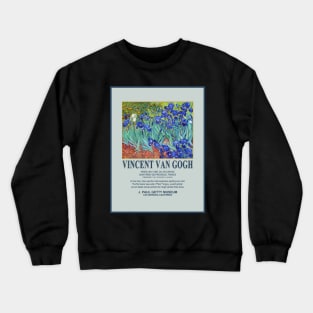 Irises by Van Gogh Crewneck Sweatshirt